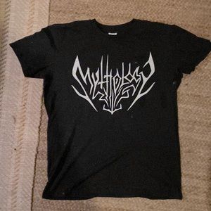Mythological Mutis Black Metal Death Fierce Adrionack Blackened Death Tshirt M